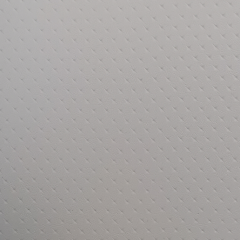 جلد أبيض مضاد للانزلاق PVC للأحذية