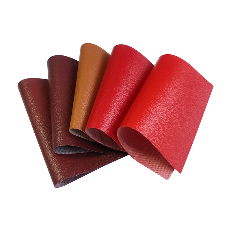 Litchi Grain PVC Leather Fabric للأريكة