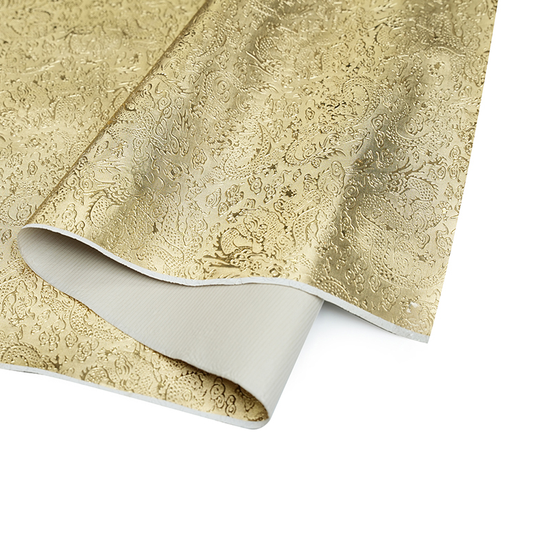 فيلم معدني PVC الجلود للحقيبة والأمتعة