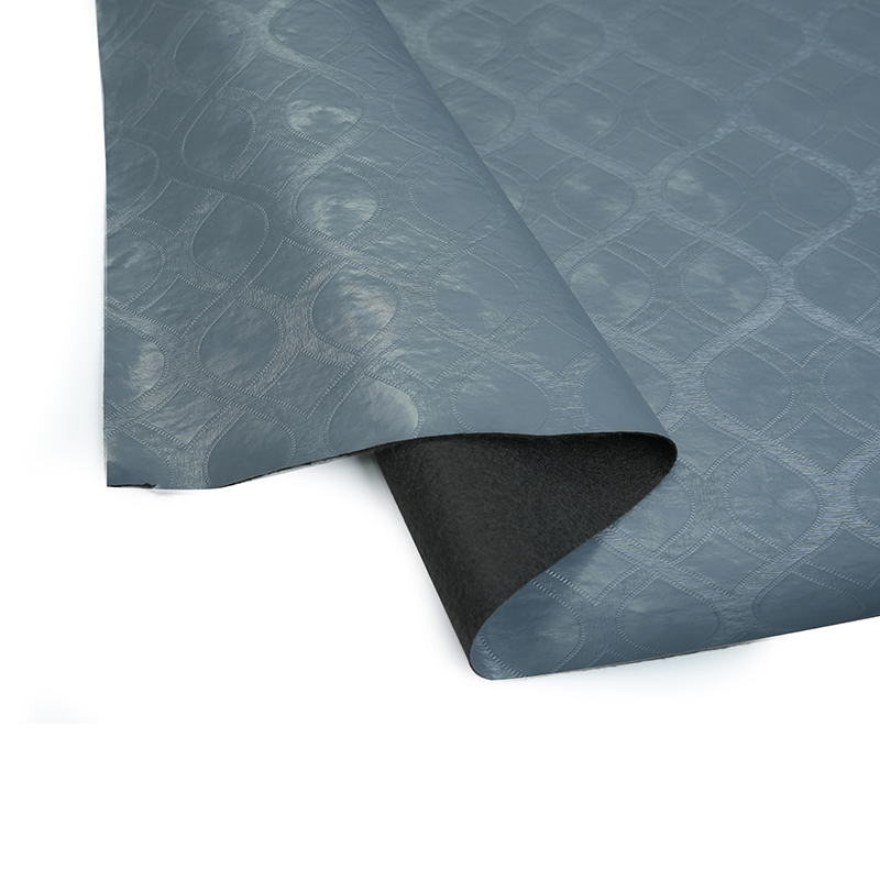 تنجيد حمراء داكنة من الجلد PVC